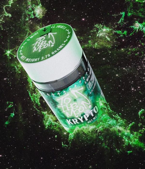 Buy Kryptonite To The Moon Diamond Dusted Preroll